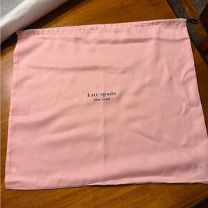 Kate Spade Blush Pink Large Dust Bag